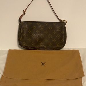 Authentic Louis Vuitton mini Pochette